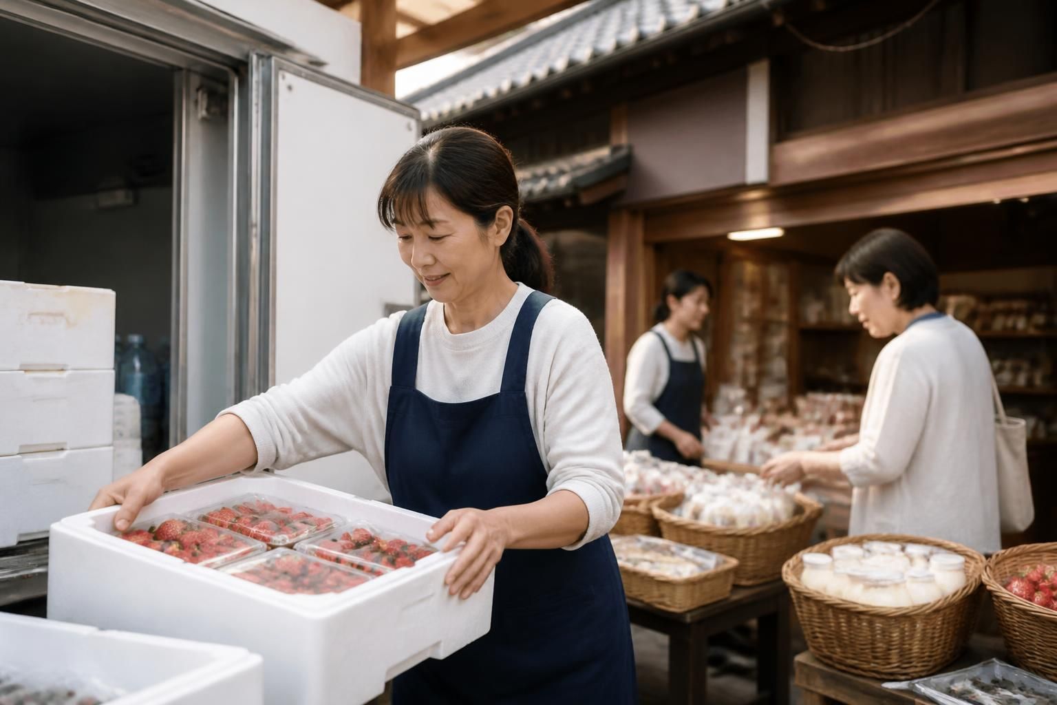 冷凍・冷蔵商品の配送と保存の違い